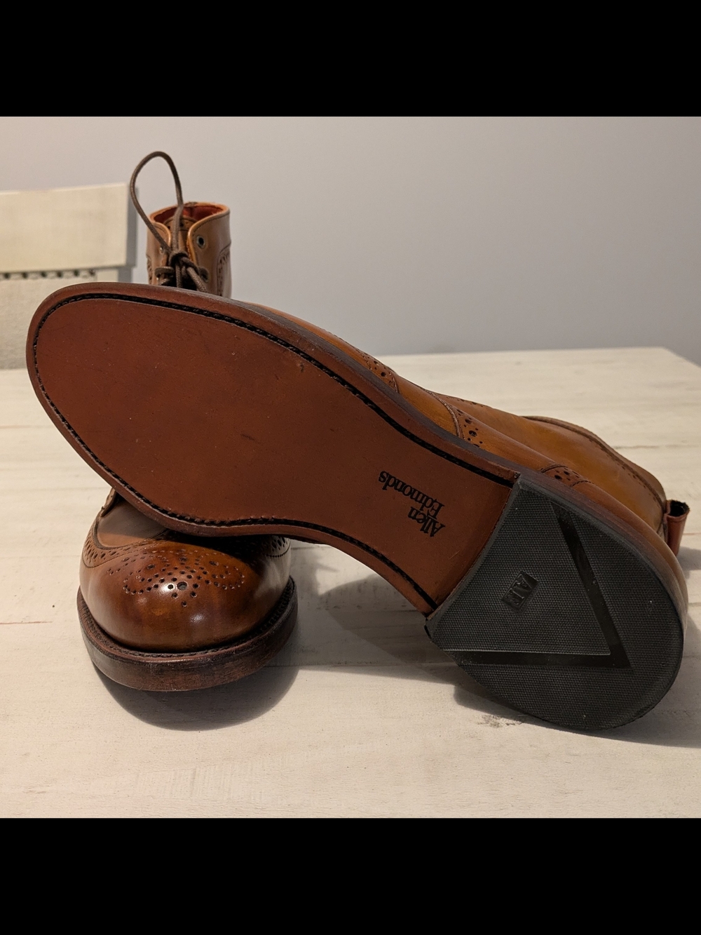 Allen Edmonds Dalton Boots - Walnut - Picture 4 of 8